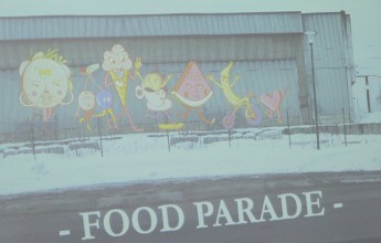 Food parade bilde