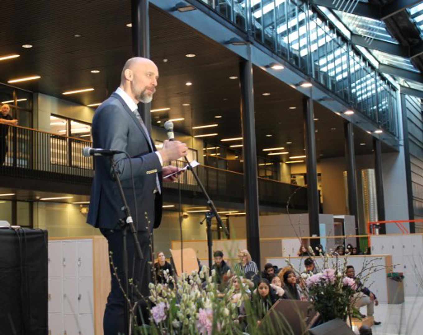 Rektor ved Kuben vgs Kjell Ove Hauge
