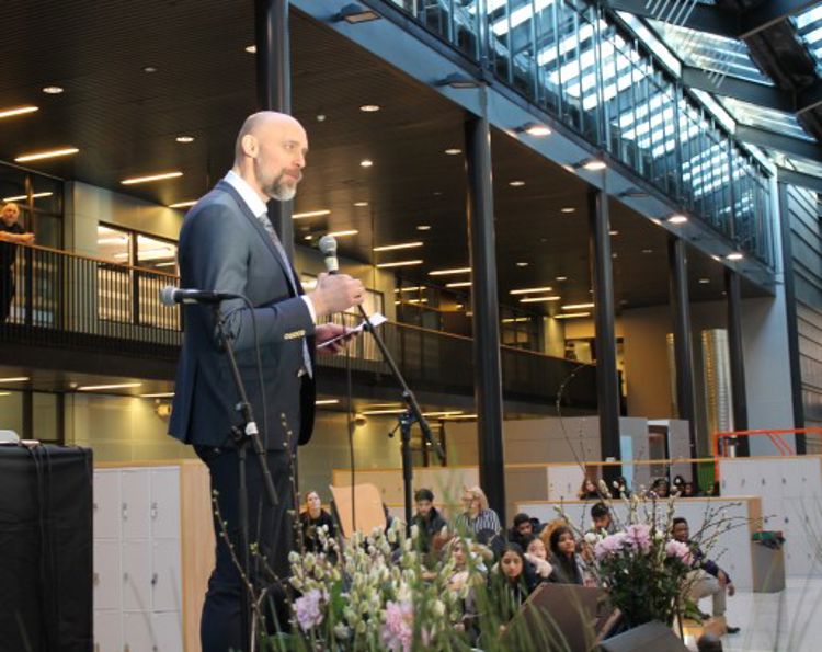 Rektor ved Kuben vgs Kjell Ove Hauge