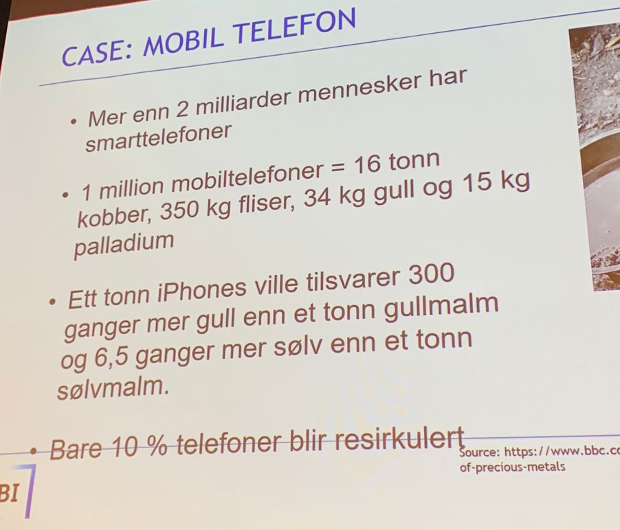 Foto: IME forbruk av mobiltelefoner i verden