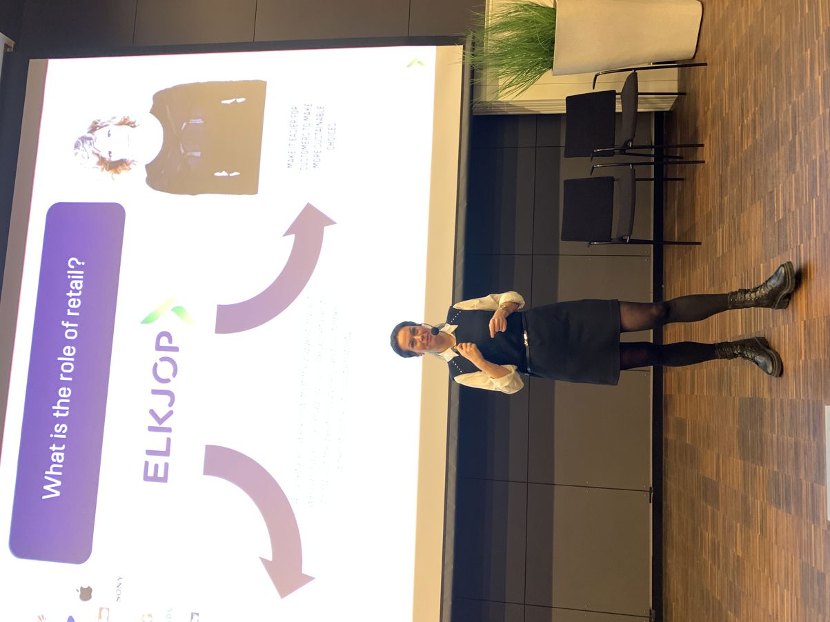 Foto: IME Camilla Skjelsbæk Gramstad, Head of sustainability i Elkjøp Nordic