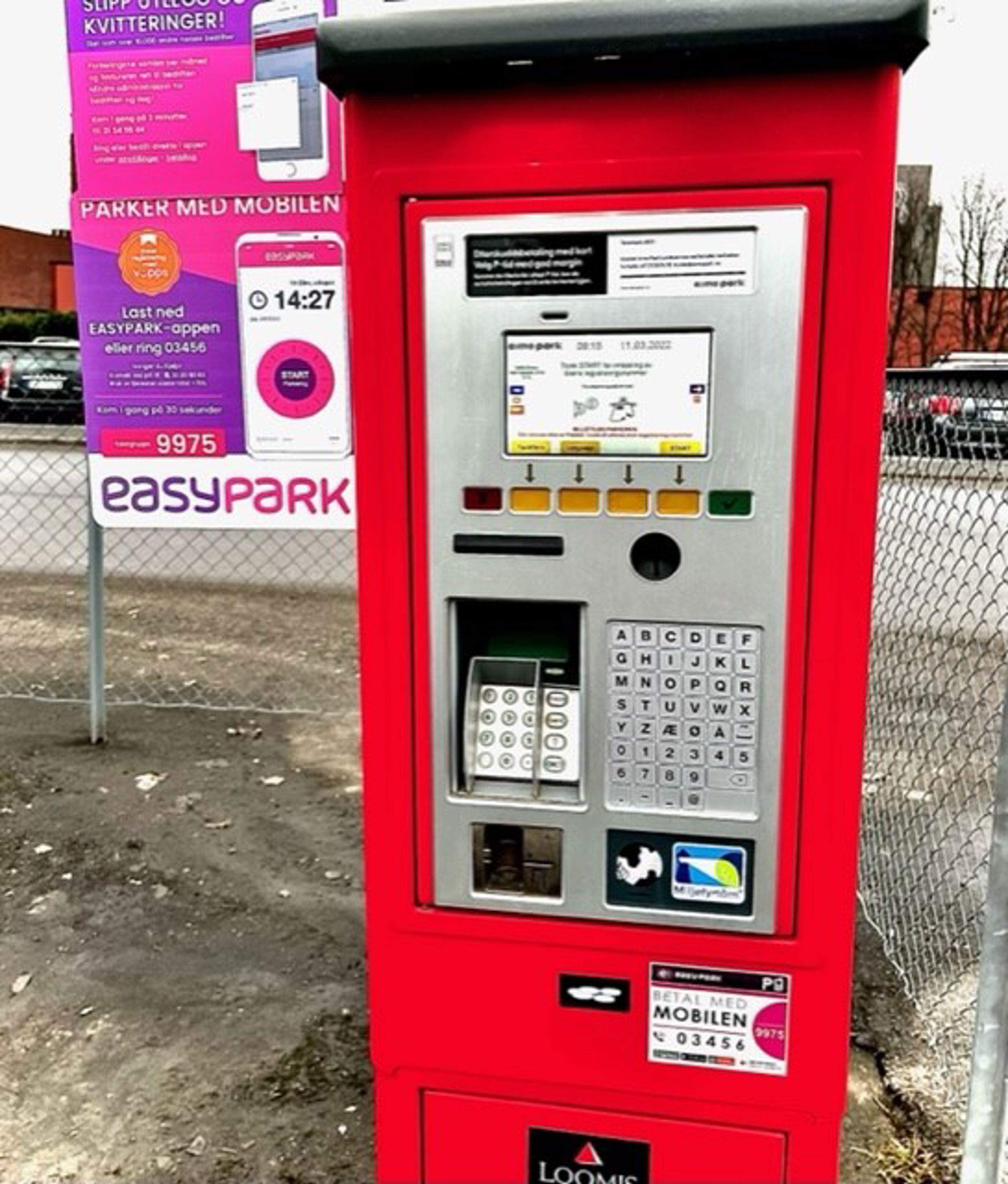 Aimo parkeringsautomat