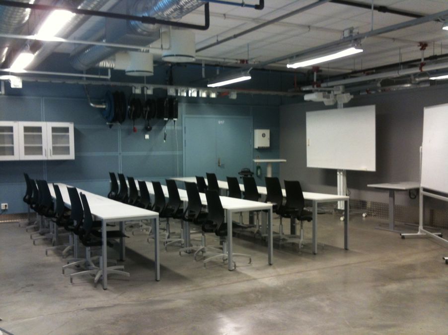 Kursrommet i teknologisenteret