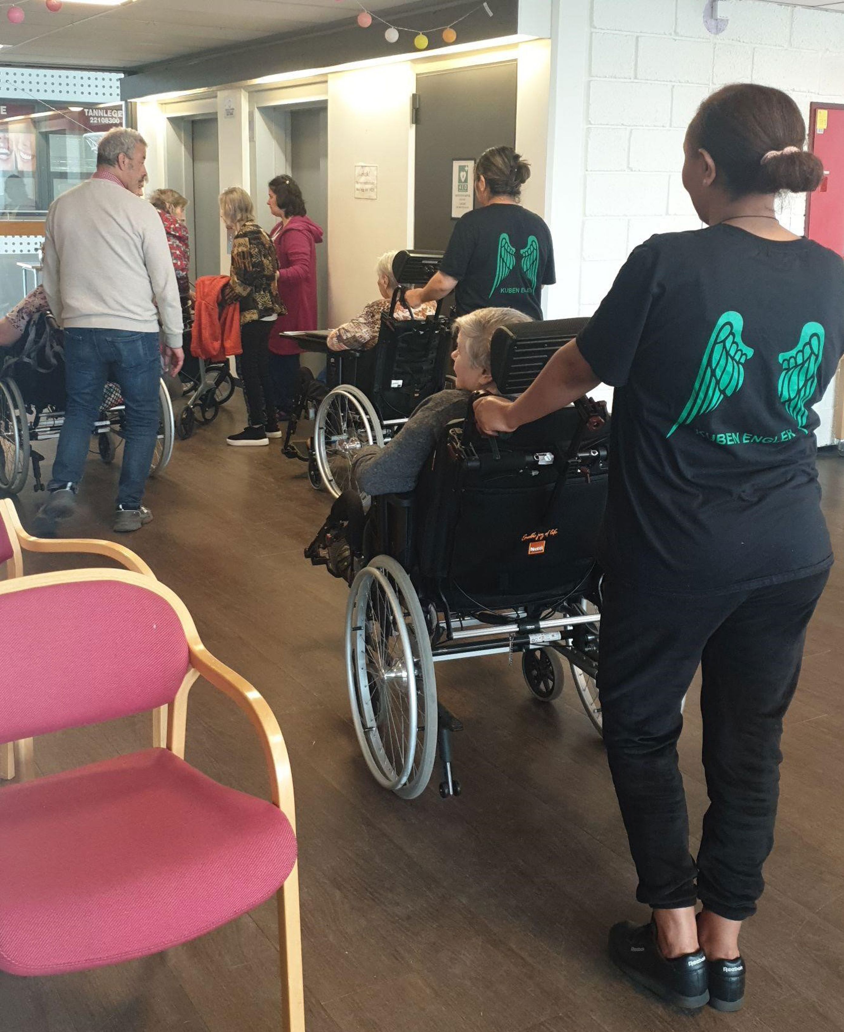 På tur med en beboer På tur med en beboer