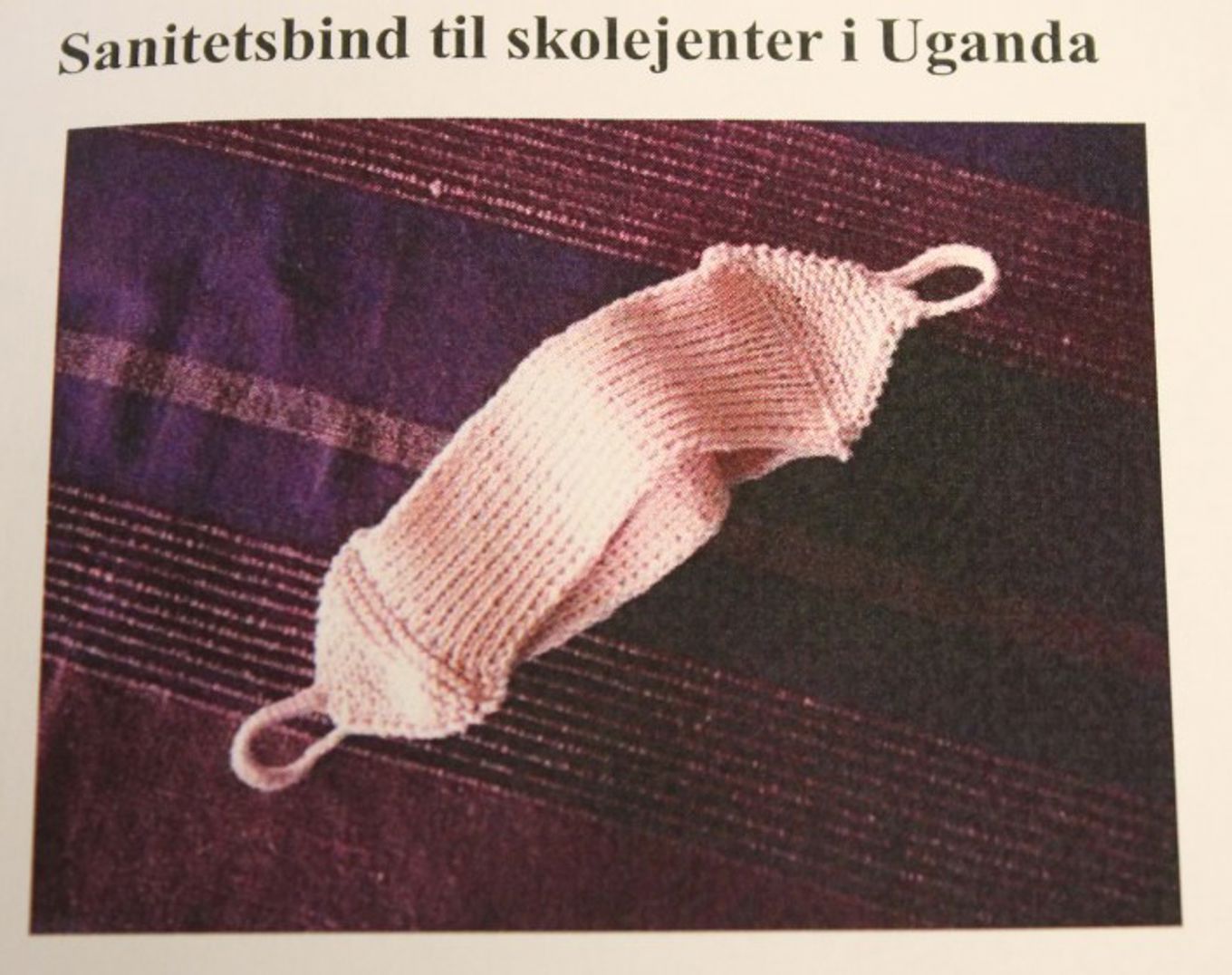 Strikketreff bilde av bind